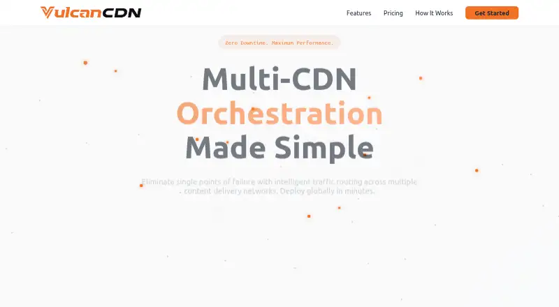 VulcanCDN screenshot
