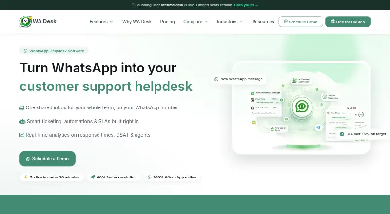 WA Desk screenshot