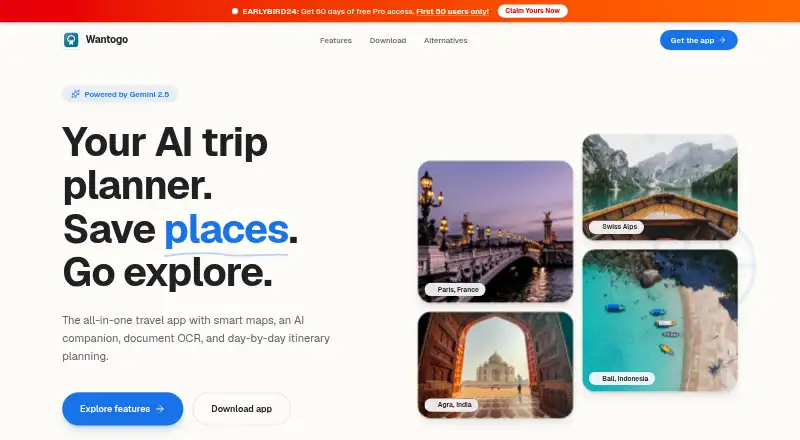 Wantogo screenshot