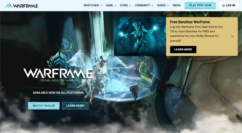 Warframe Launcher screenshot