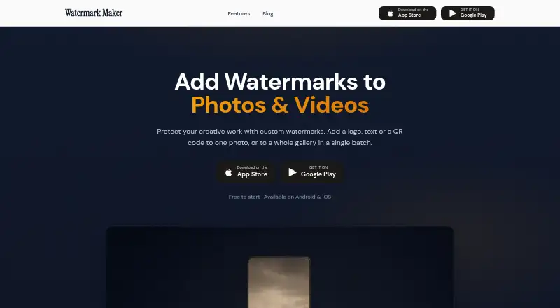 Watermark Maker screenshot