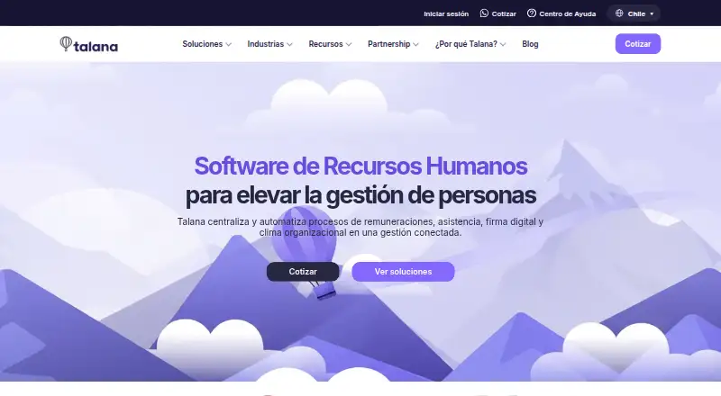 Talana screenshot
