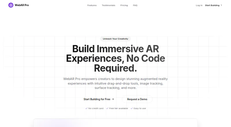 WebAR Pro screenshot