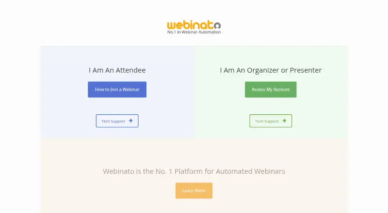 Webinato screenshot