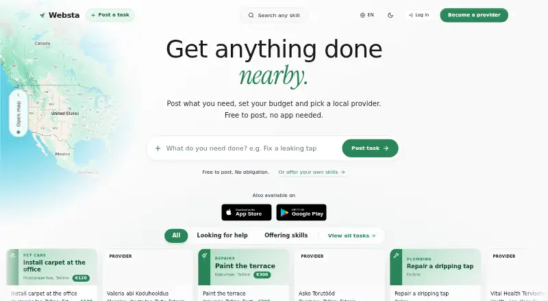 Websta screenshot
