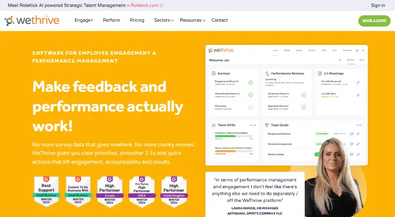 WeThrive screenshot