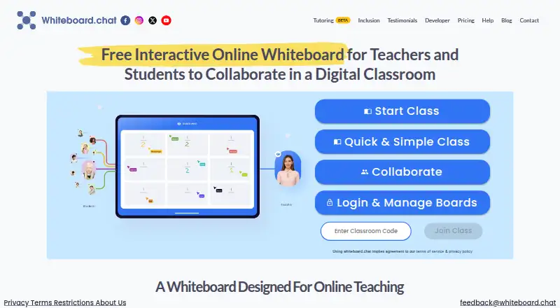 Whiteboard.chat screenshot