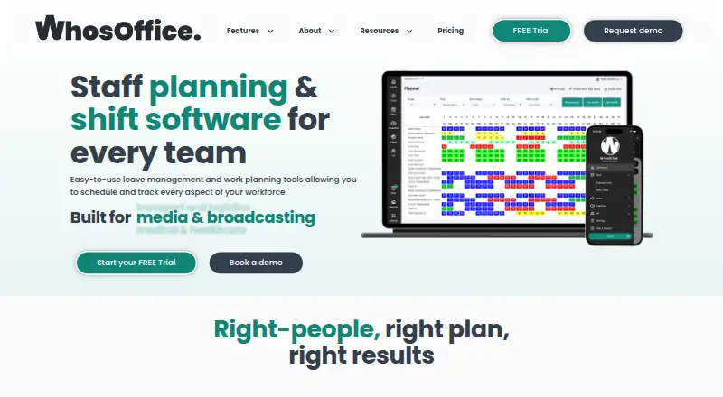 WhosOffice screenshot