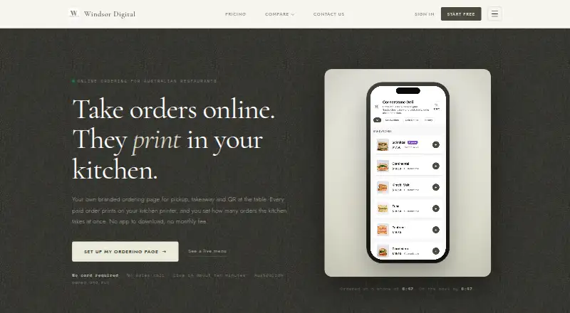 Windsor Digital screenshot