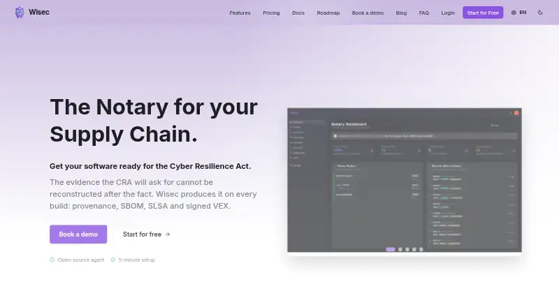 Wisec screenshot