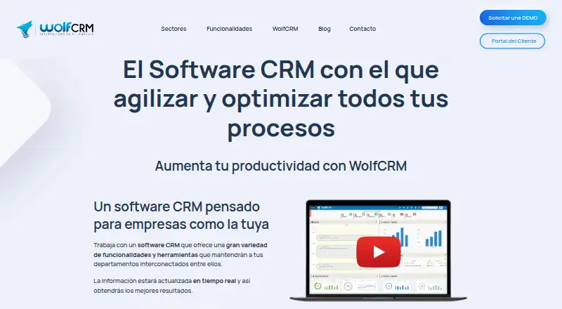 WolfCRM screenshot