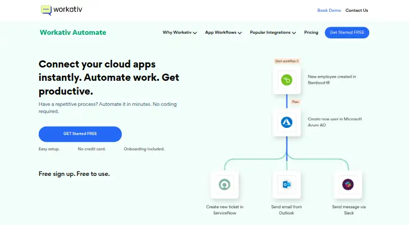 Workativ Automate screenshot