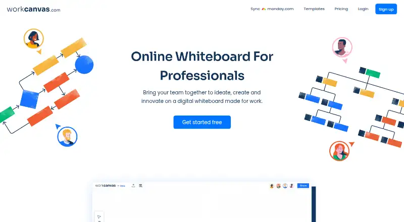 Workcanvas screenshot