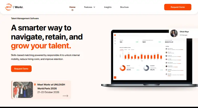 Workr Talent Mobility screenshot