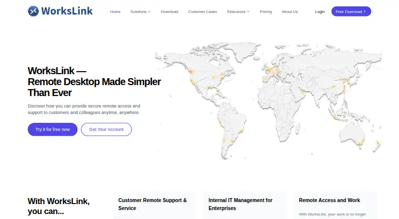 WorksLink screenshot