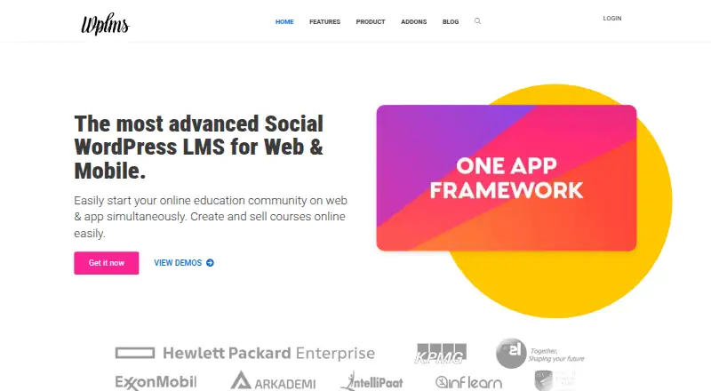 WPLMS screenshot