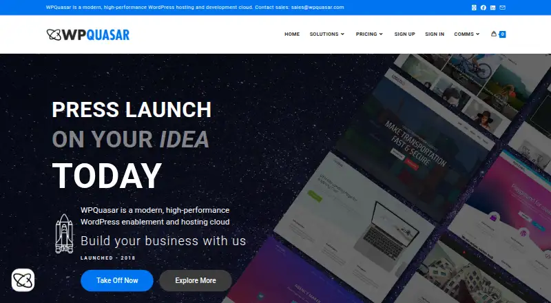 WPQuasar screenshot