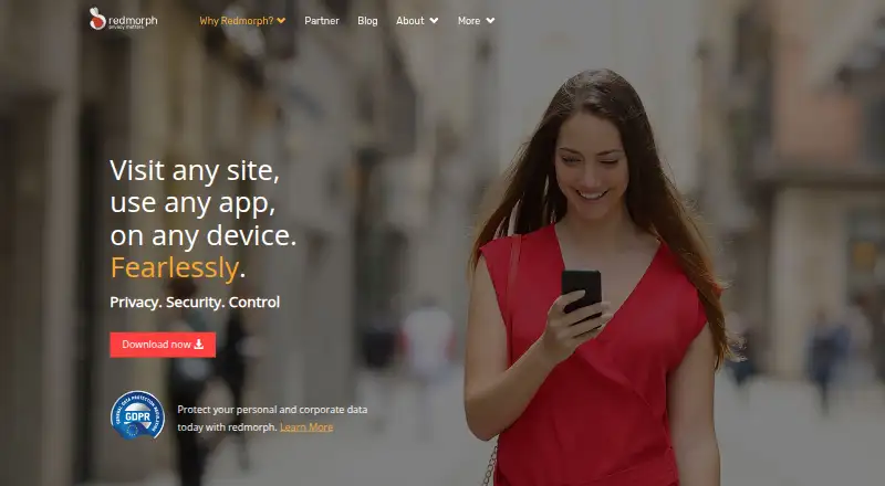 Redmorph Browser Controller screenshot