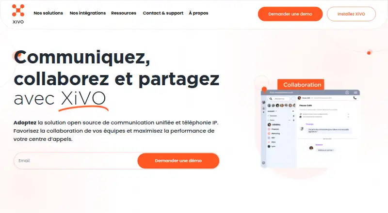 XiVO screenshot