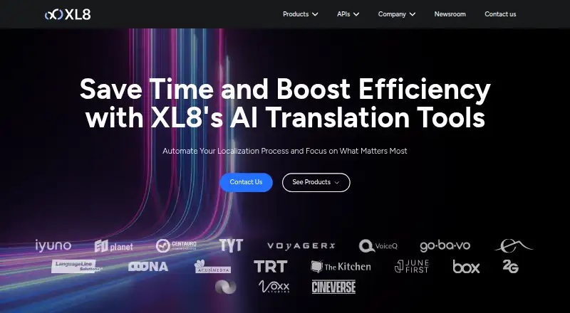 XL8 Machine Translation screenshot
