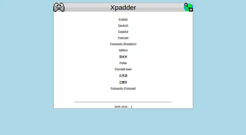 Xpadder screenshot