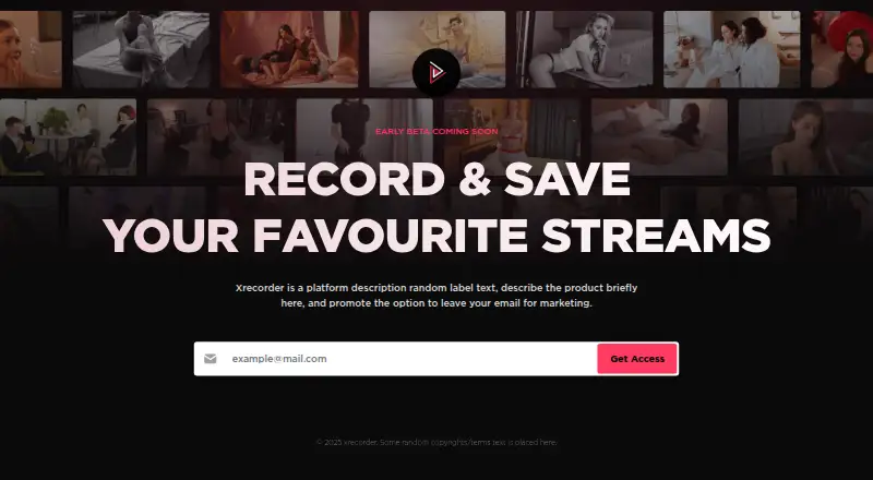 XRecorder screenshot