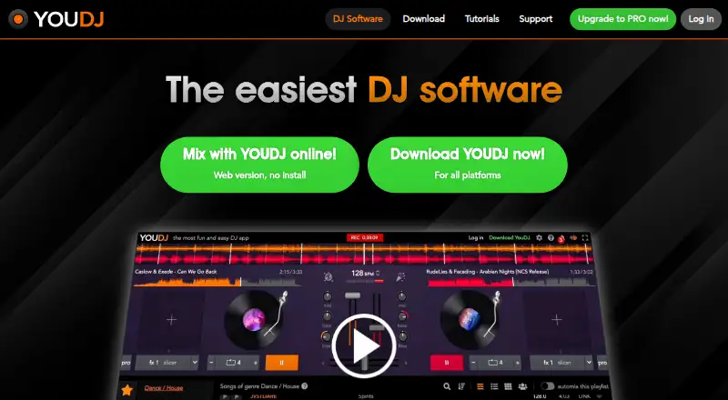 YouDJ screenshot