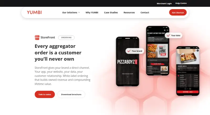 YUMBI StoreFront screenshot