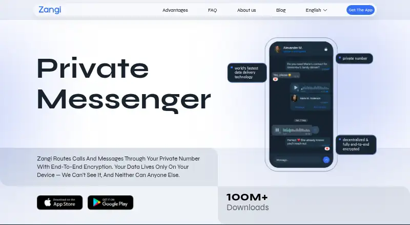 Zangi screenshot