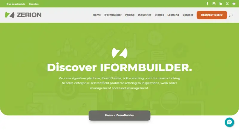 iFormBuilder screenshot