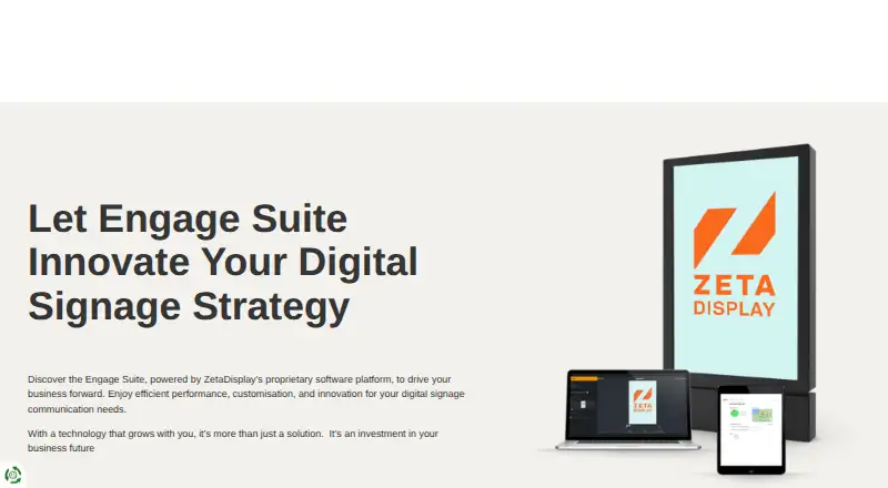 ZetaDisplay Engage Suite screenshot