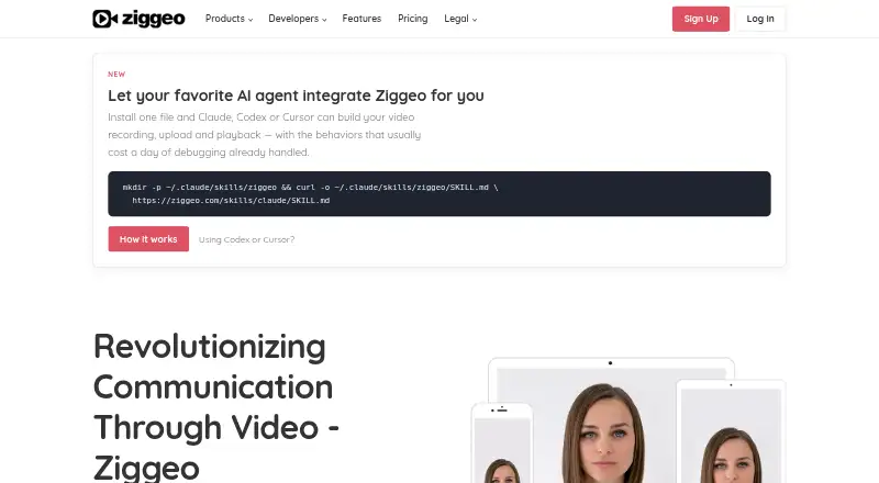 Ziggeo screenshot