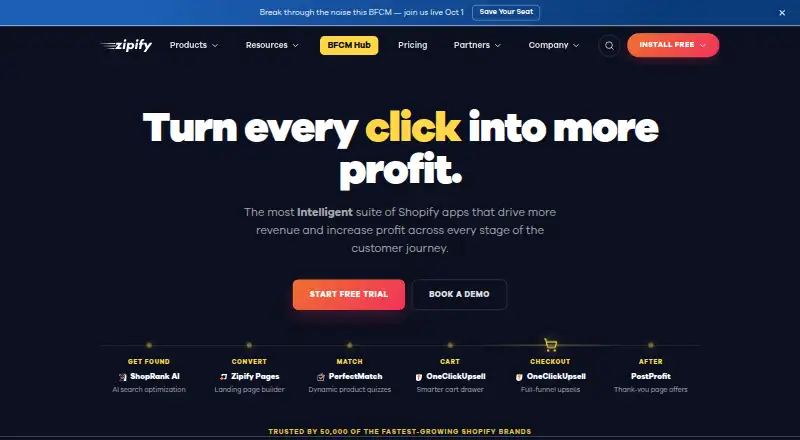 Zipify Pages screenshot
