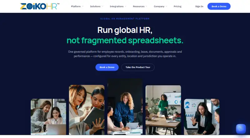 Zoiko HR screenshot