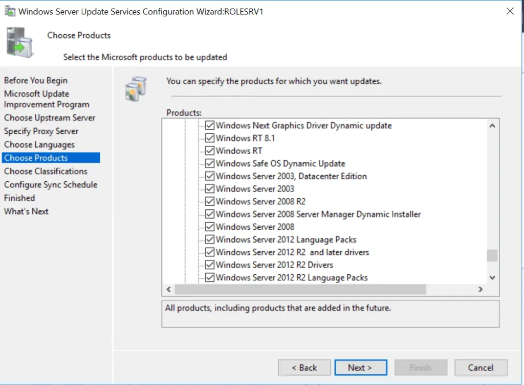 WSUS Windows Server 2016: Installation and Configuration