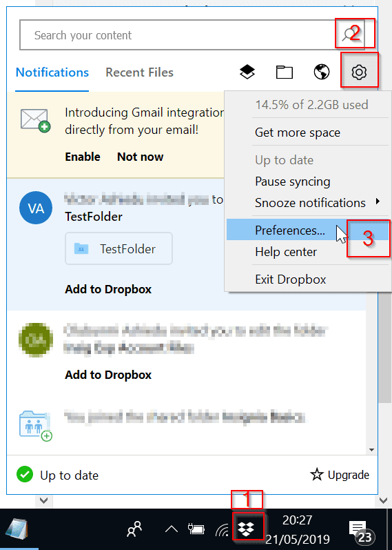 Dropbox login - Configure Dropbox to work with Ms office