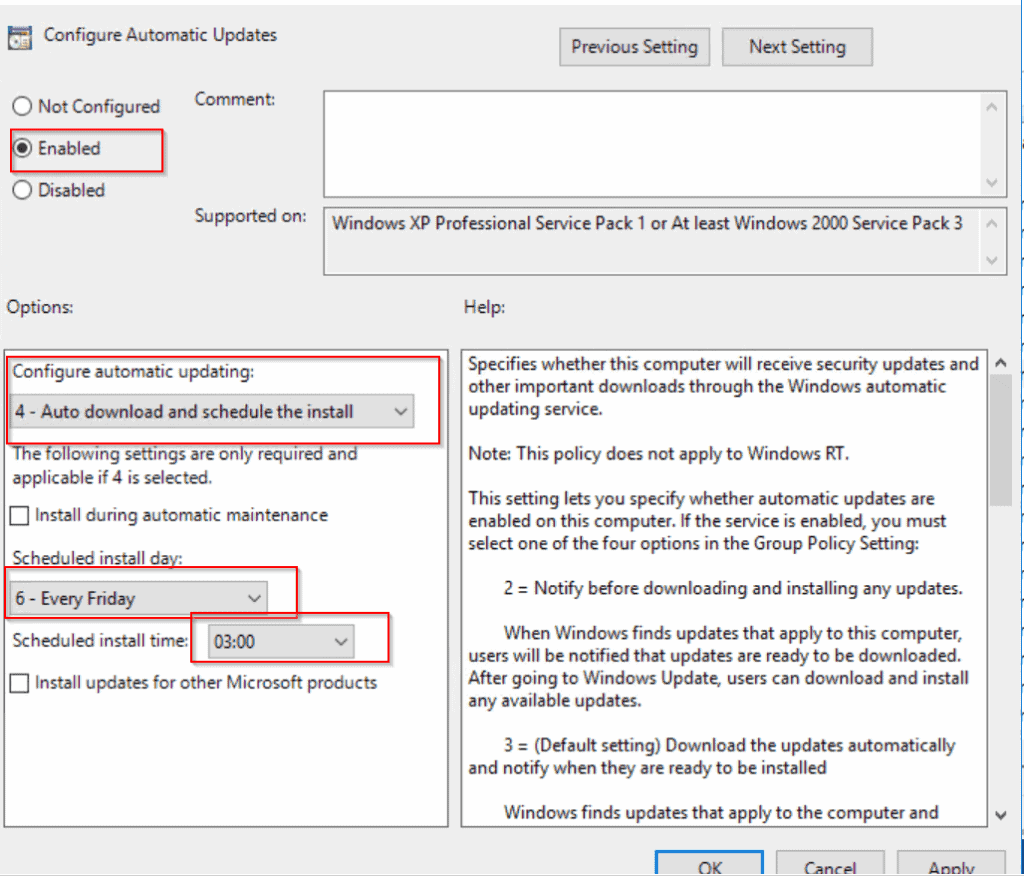 WSUS (Windows Server Update Service)