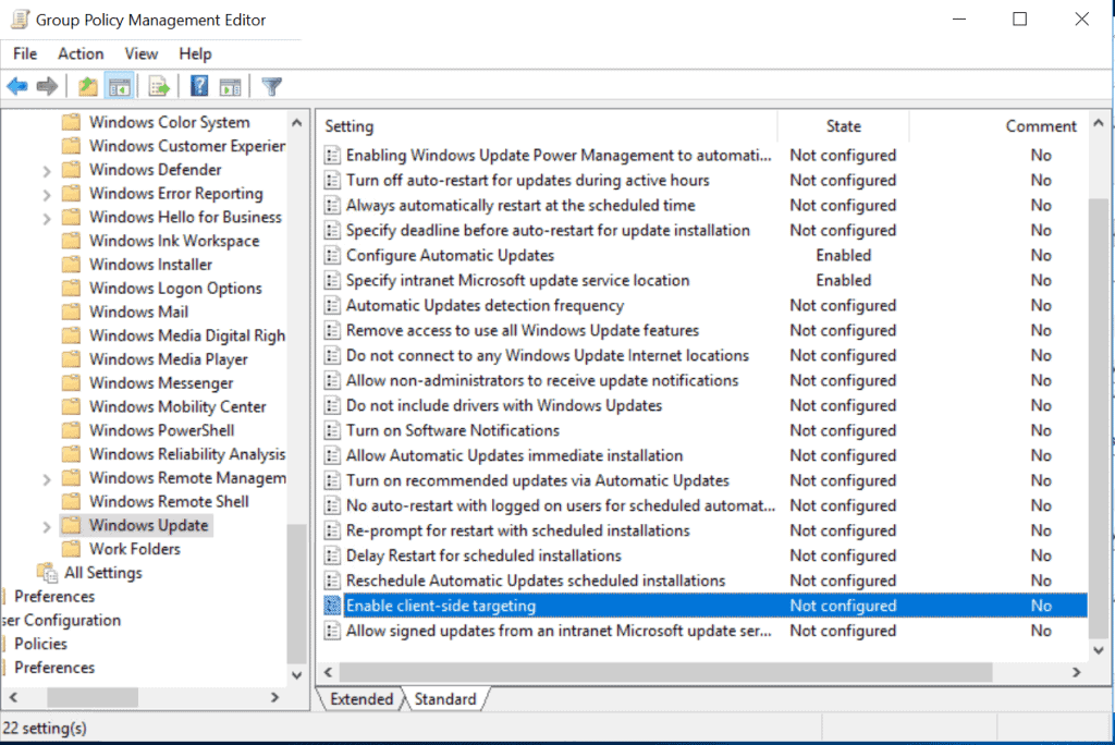 WSUS (Windows Server Update Service)