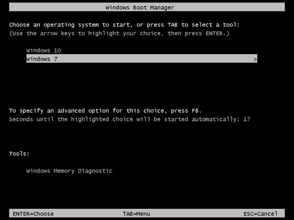 boot manager for windows 7 boot manager for windows 7
