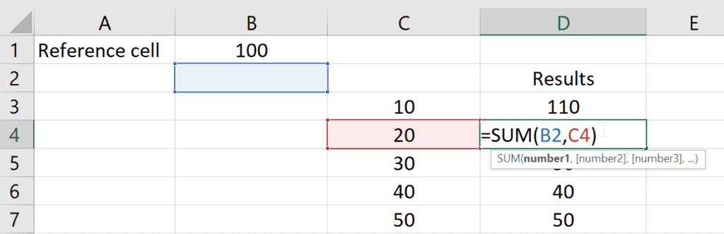 Absolute Reference Excel vs Relative Reference Excel