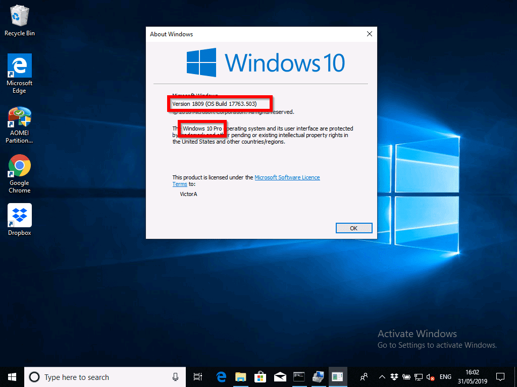 windows 10 check installed software