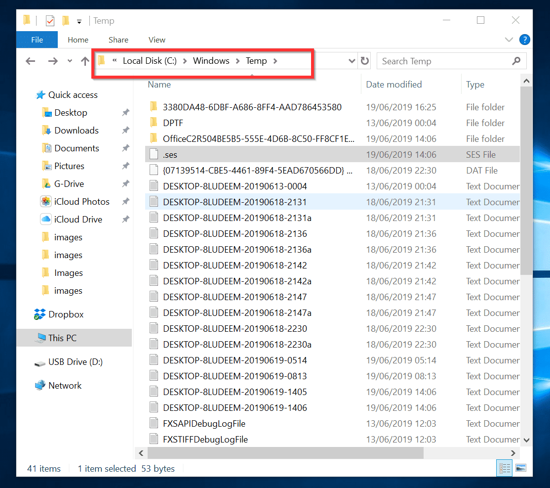 C-Windows-Temp-Folder | Itechguides.com