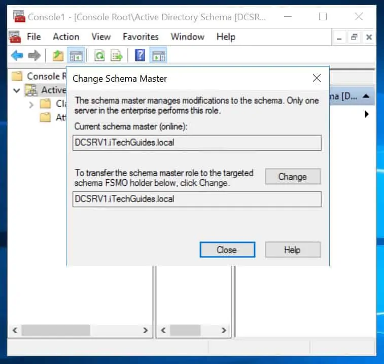 Schema Master Active Directory FSMO Role 