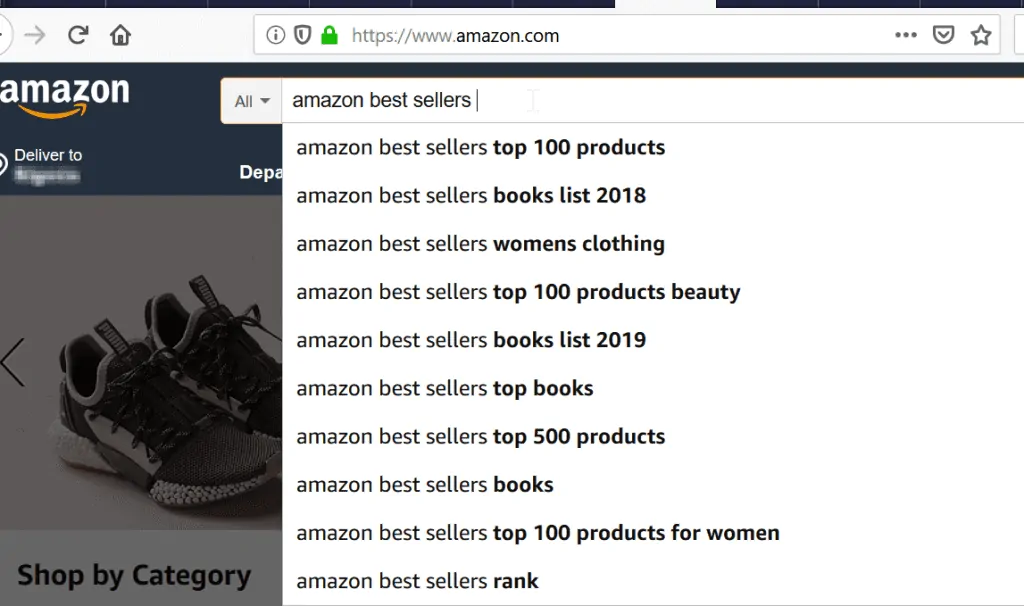 amazon best sellers by amazon search