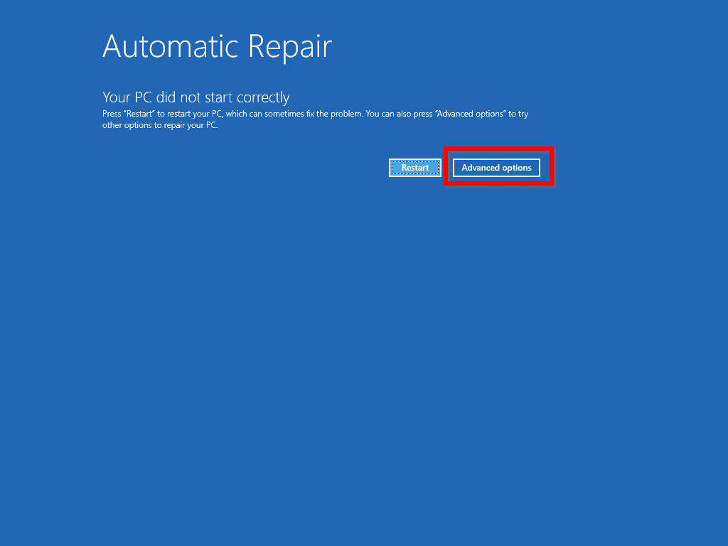 Windows 10 Won't Boot - boot to Automatic Repair mode