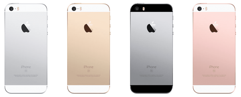 iPhone SE vs iPhone 6s: Available Colors