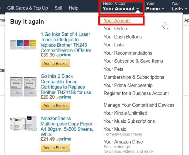show my amazon orders show my amazon orders