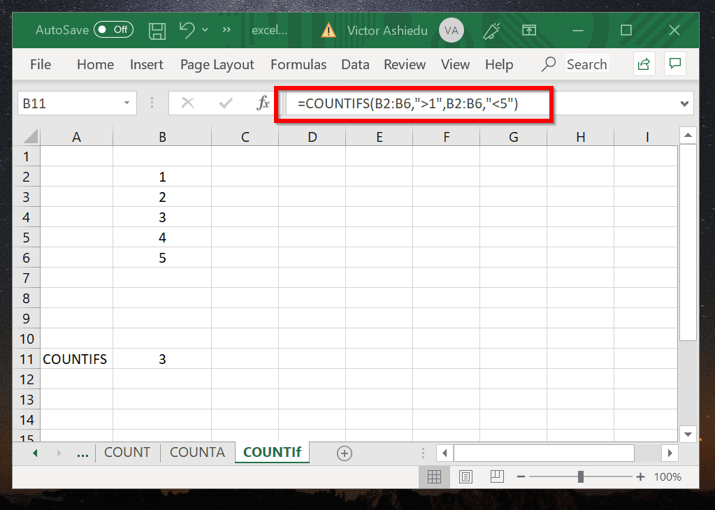 Examine This Report about Excel Countif