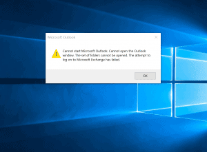Cannot Start Microsoft Outlook [Fixed]