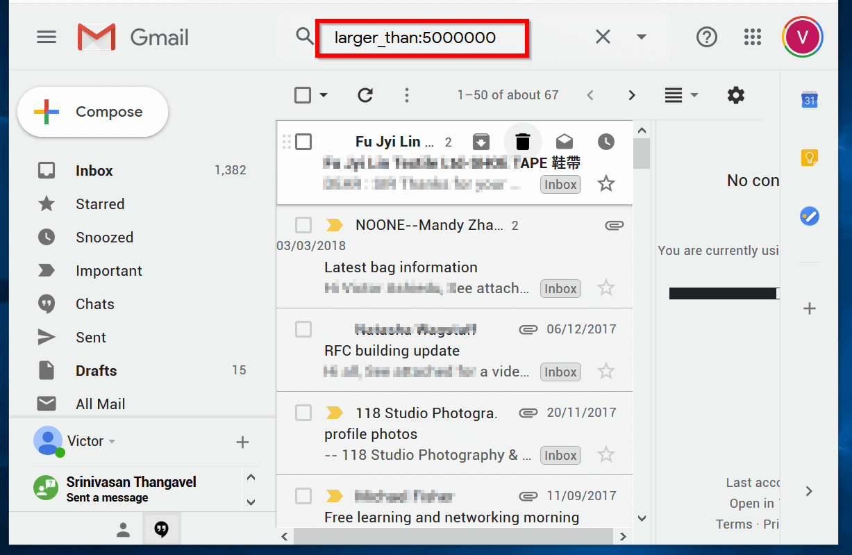 How To Sort Gmail By Size Using Gmail Search
